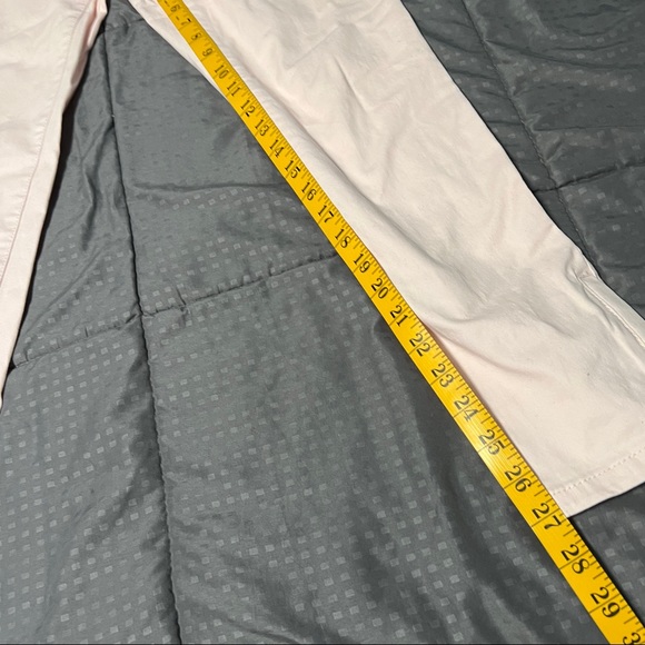 Talbots light pink cropped pants cotton spandex size 2 petite 2P - Picture 6 of 9